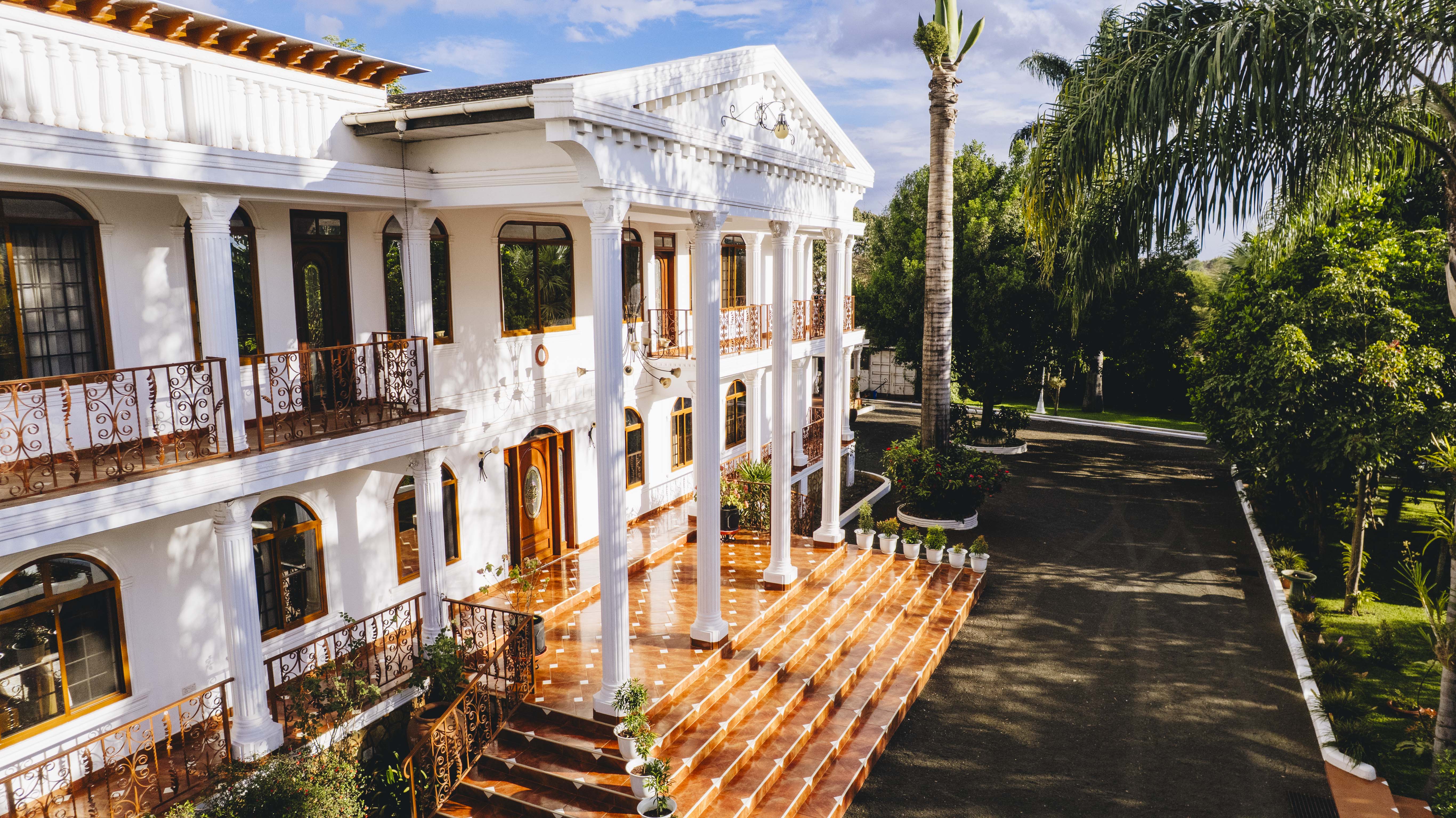 Daytime view of Naibor Villa exterior